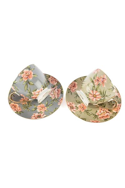 Mikasa Moor Colorful World 6-Piece Teacup Set 200Cc