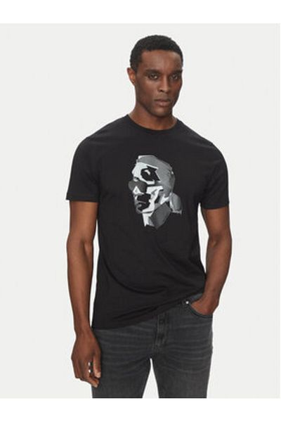Karl Lagerfeld Men's T-Shirt 755066 552241 Black