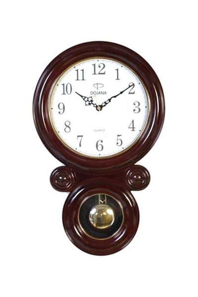dojana Analog Wall Clock Red/White