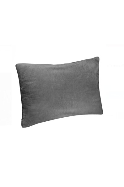 OEM Decorative/Dorm Pillowcase, Grey, Velvet Texture, Dimensions 50x70 cm