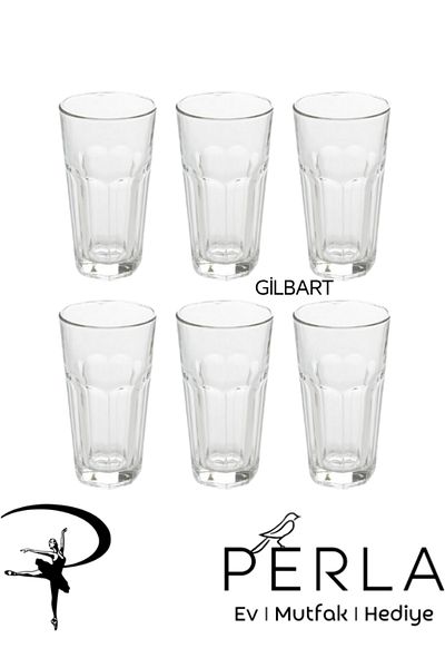 Porland Gibraltar Set of 6 Juice Glasses 470Cc