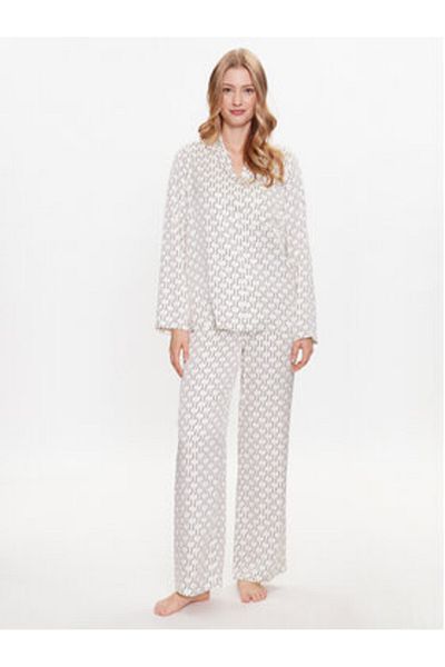 Karl Lagerfeld Pijamale pentru femei 225W2133 Alb