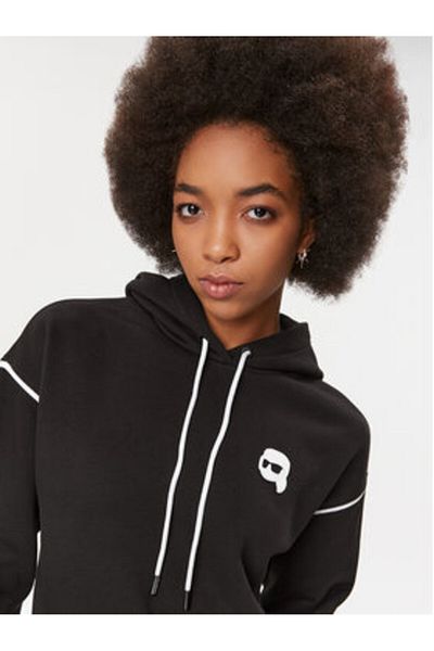 Karl Lagerfeld Hanorac de damă 235W1816 Negru