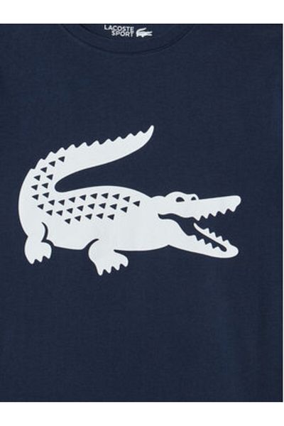 Lacoste Tricou băieți TJ2910 bleumarin