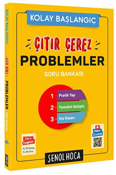 Parlayan Projeler TYT Çıtır Çerez Problemler Soru Bankası Şenol Hoca Yayınları
