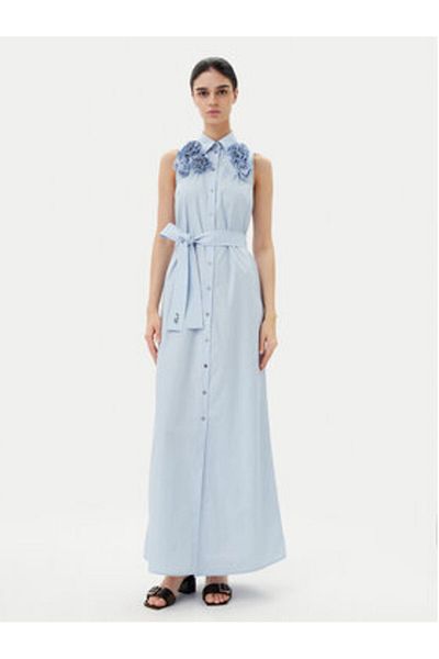 Karl Lagerfeld Rochie de vară pentru femei A2W13004 Albastru deschis