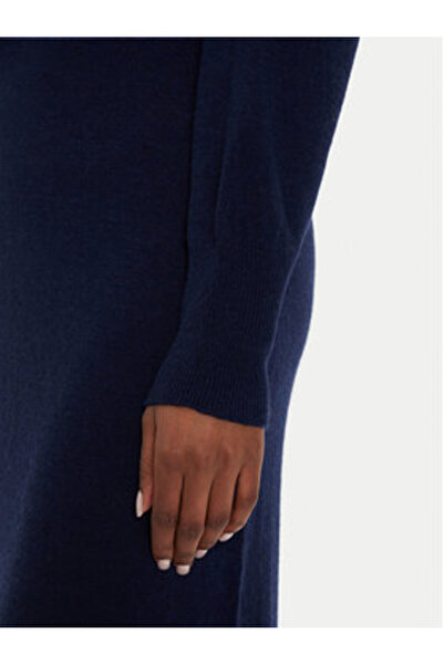 Kontatto Rochie tricotată pentru femei kontaktatto AI2025 Albastru marin