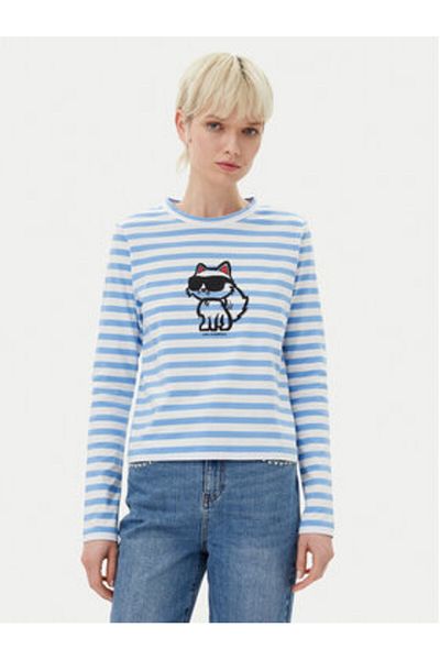 Karl Lagerfeld Bluză de damă A1W17137 Bleumarin