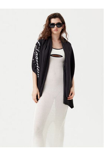 Karl Lagerfeld Pareo pentru femei A1W46096 Negru