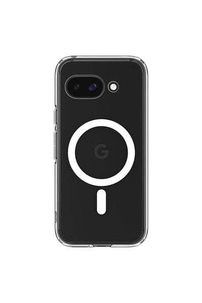 SKYDDAR INNOVATION Husă pentru Google Pixel 9a, rezistentă la șocuri MagSafe, transparentă, set de autocolante