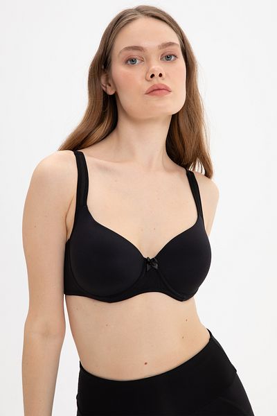 Almila Shaping Underwire (WIRE) Gathering Basic Soft Cup Bra 2602
