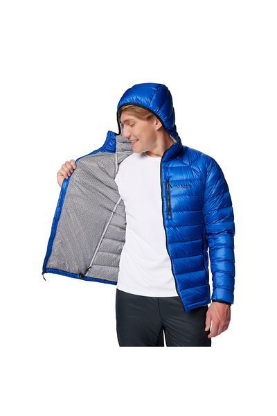 Columbia Jachetă cu glugă Arctic Crest Down, Jachetă pentru bărbați