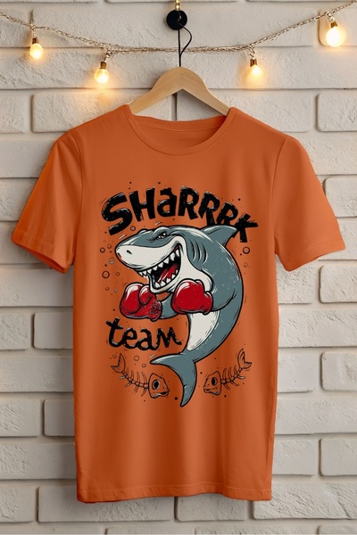 New Shine 1 تي شيرت هدية عند شراء 6 أو أكثر في السلة - تي شيرت كبير الحجم مطب...