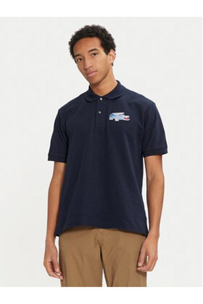 Lacoste Tricou polo Lacoste pentru bărbați PH3600 bleumarin