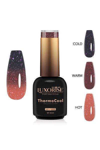 LUXORISE Ojă termică semipermanentă ThermoCool în 3 culori - Shine Bright 10ml