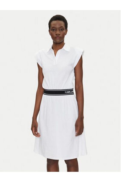 Karl Lagerfeld Rochie casual pentru femei A2W13038 Alb