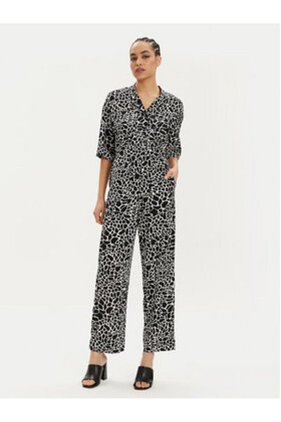 Karl Lagerfeld Women's Jumpsuit 241W1311 Black