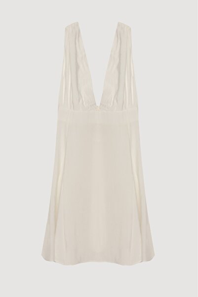 Quzu Γυναικείο μίνι φόρεμα με λεπτομέρεια στην πλάτη