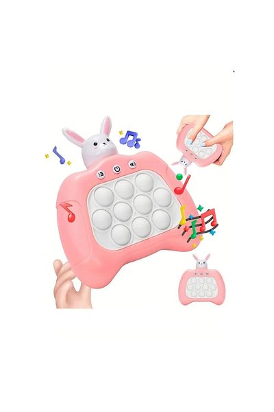 OEM Interactive game Pop-It Console, anti-stress, with sounds and lights, Bunny