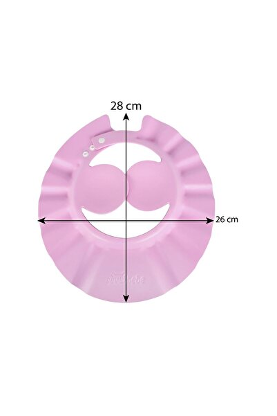 Genel Markalar Bebek Banyo Şapkası Ayarlanabilir Çıtçıtlı Ince Köpük Su Sabun...