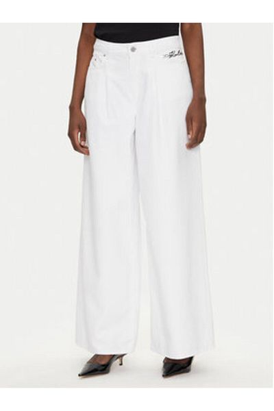 Karl Lagerfeld Blugi de damă A2W10158 Albi
