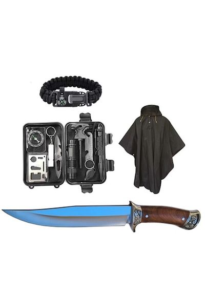 Globalport Retail Kit supravietuire tactic Shaitan-TSK 15 in 1, multifunctional