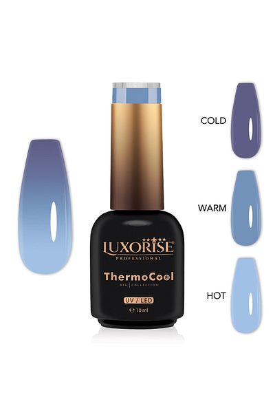 LUXORISE Oja semipermanentă termică ThermoCool în 3 culori - Wave Splash 10ml
