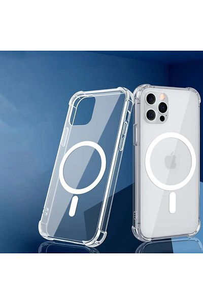 SKYDDAR INNOVATION Case for Samsung Galaxy A26 5G, Shockproof MagSafe, Transparent, sticker set