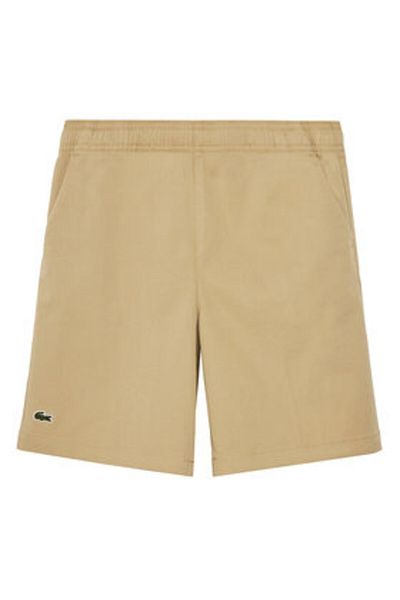 Lacoste Pantaloni scurți sport pentru băieți FJ5242 bej