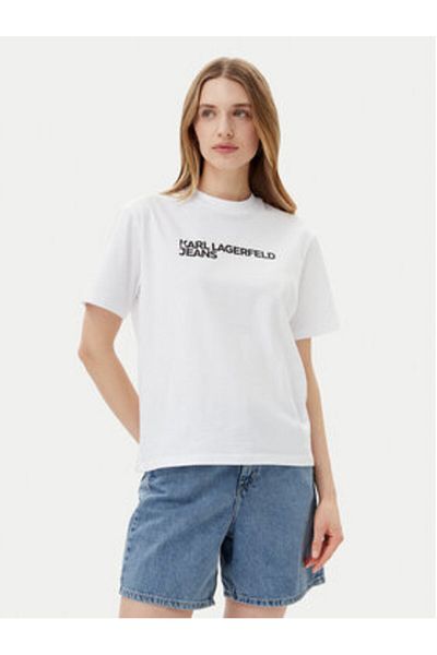Karl Lagerfeld Tricou damă A1W17005 Alb