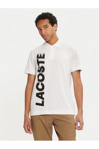 Lacoste Tricou polo pentru bărbați Lacoste PH2801 Alb