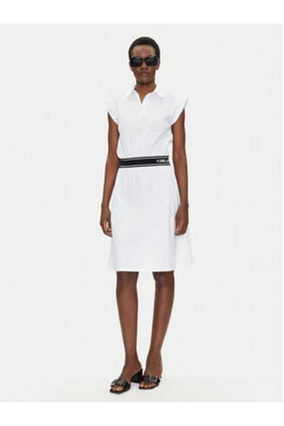 Karl Lagerfeld Rochie casual pentru femei A2W13038 Alb
