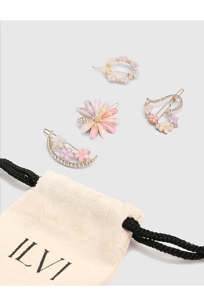 İLVİ Lenoce Pink Multi Women's Buckle