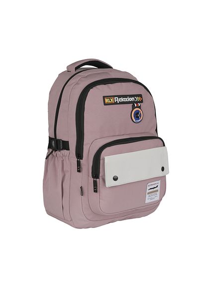 Relaxion Powder 2057 Waterproof Lined Fabric School Backpack