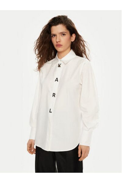 Karl Lagerfeld Cămașă de damă A1W11026 Alb