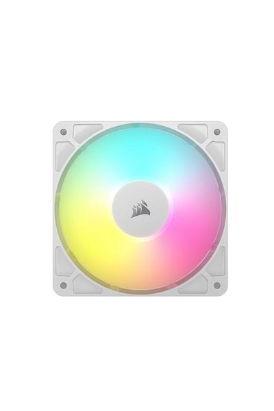 Corsair Ventilator Corsair RS120 ARGB PWM, ARGB LED, 120mm, 3 bucati (Alb)