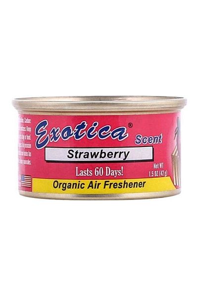 Exotica Organic Car Air Freshener - Strawberry Scent