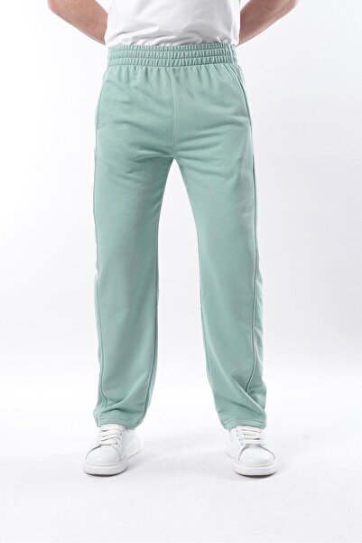 Madmext Çağla Yeşili Rahat Kesim Erkek Eşofman Altı E6560