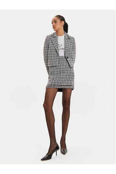 Karl Lagerfeld Women's Mini Skirt 246W1200 Colorful