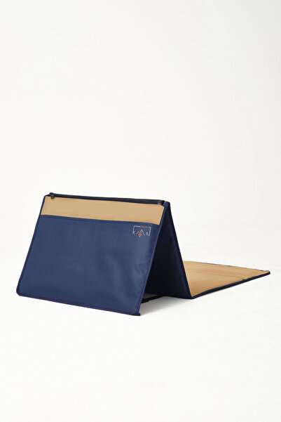 Kevin Şezlong TayaMat, Katlanabilir Sırt Dayamalı Oturma Dinlenme Matı & Minder