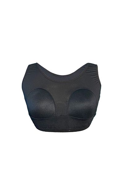 Remsa Mayo Single Bustier Hijab Swimsuit Inside Swimsuit Bustier RBUS-01 Black