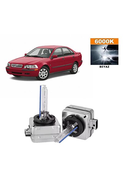 3 Tıkla Volvo S40 2008-2011 D1S / D1R 6000K Beyaz HID Xenon Ampul 2 Adet