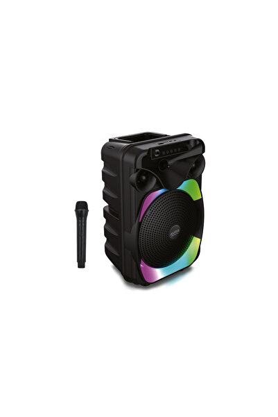 Auris KLN170 10W 8 inç Kablosuz Mikrofonlu RGB Bluetooth Hoparlör