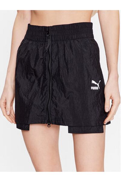 Puma Fustă mini pentru femei Puma 538344 Neagră