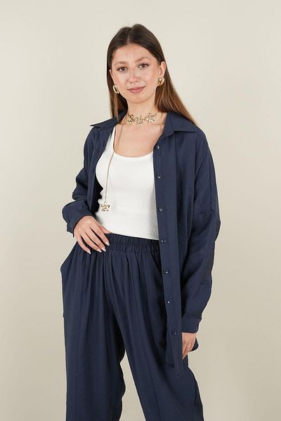 Ranasubaşı Shalwar Suit Navy Blue