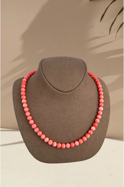 dergah tesbih Algerian Coral Necklace