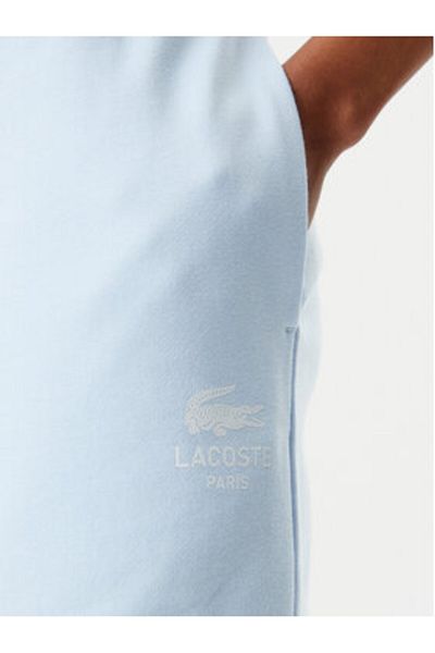 Lacoste Pantaloni scurți sport unisex GH0990 Albastru deschis