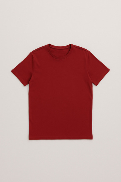 FATELLA Muška majica sa okruglim izrezom, ležerna, udobna, od četkanih pamuka