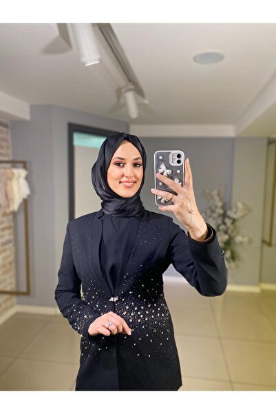 CLIO BÜYÜK BEDEN TAŞLI PANTOLON CEKET TAKIM