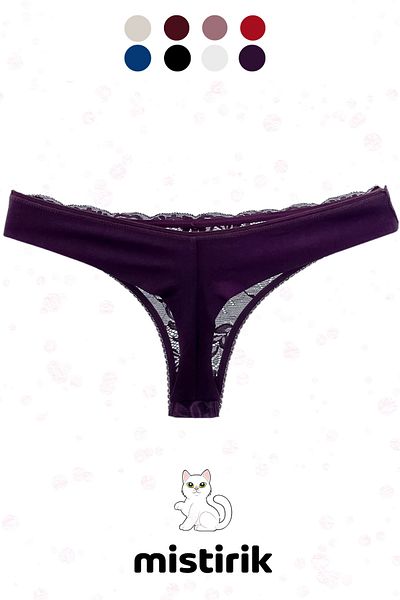 MİSTİRİK Model Masara Tanga Sport Flexibila Si Moale Semi Cu Motiv Culoare Bleumarin